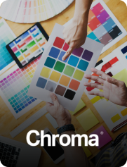 Chroma Online Printing, offering PragmaPay deferred payments for businesses