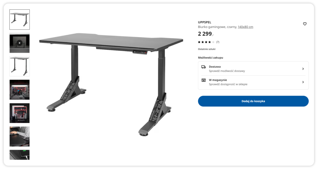 Cross-selling in the Ikea store