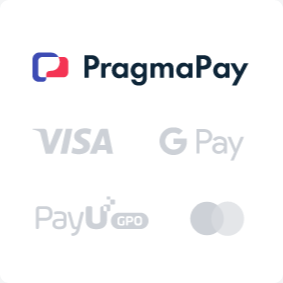 logo PragmaPay wśród dostępnych metod płatności w sklepie internetowym